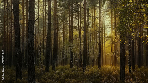 The grandeur and majesty of a taiga forest, where nature reigns supreme © Veniamin Kraskov