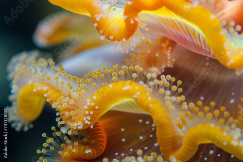 Macro ocean sea creature up close and beautiful © Scott