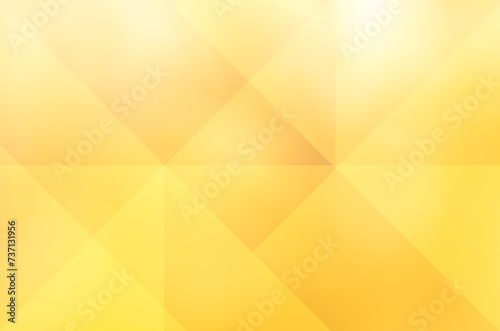 Glowing geometric tech background in yellow tones