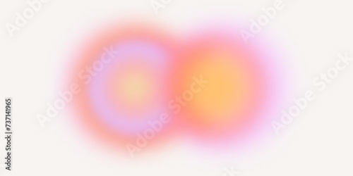 Colorful soft blur gradient background. Trendy vintage aesthetic pastel color effect. Rainbow blurred aura, abstract texture poster.