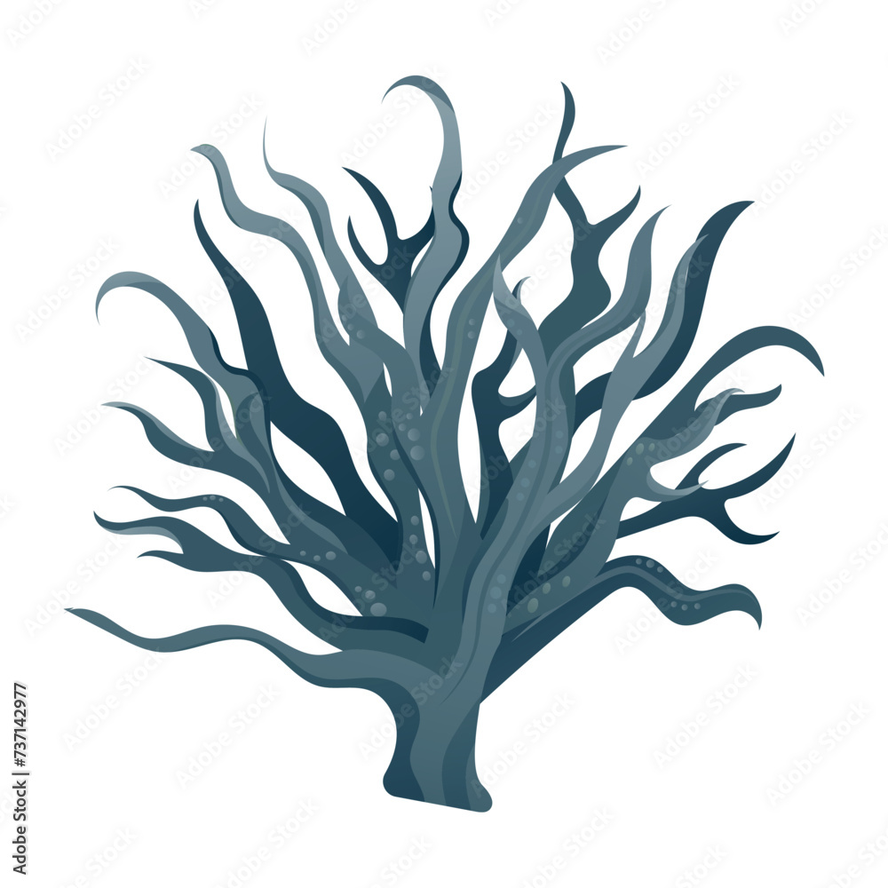 Algae of colorful set. With its playful cartoon design and rich colors, this illustration brings seaweed to life in a colorful style against a pure white background. Vector illustration. Algae of colorful set. With its playful cartoon design and rich colors, this illustration brings seaweed to life in a colorful style against a pure white background. Vector illustration.