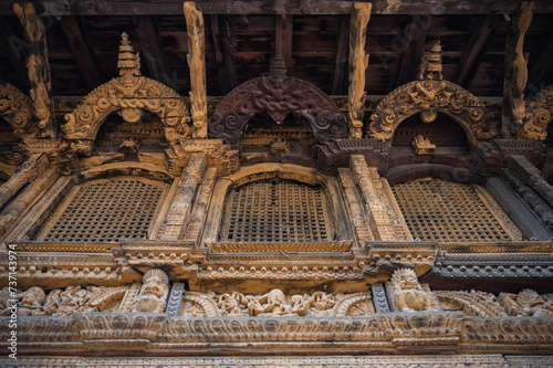 Canvas Print Bhaktapur Durbar Square, Kathmandu valley, Nepal