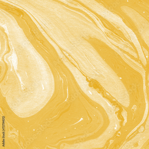 Wallpaper Mural Gold ink marble fluid background Torontodigital.ca