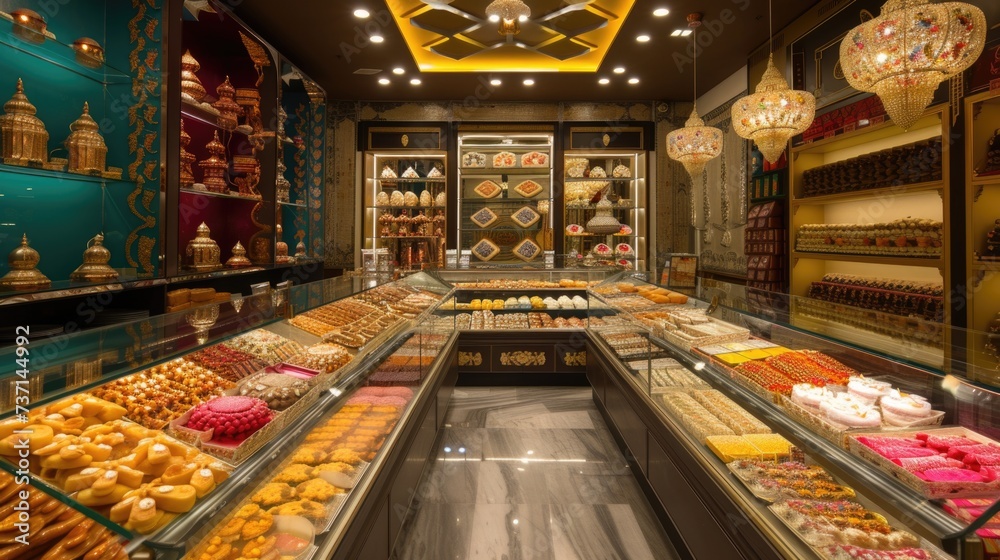 Traditional Indian Sweets Shop