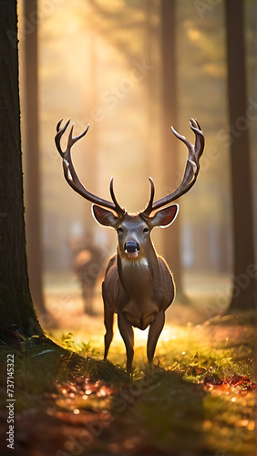 deer in the woods © MUHAMMADMUBASHIRALI
