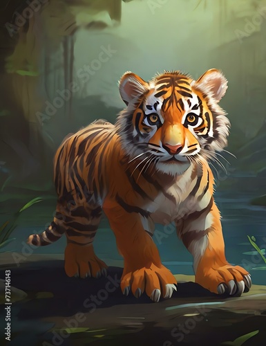 Ai generative tiger  master Tiger  Ai generative  wonderful tiger  Animals 