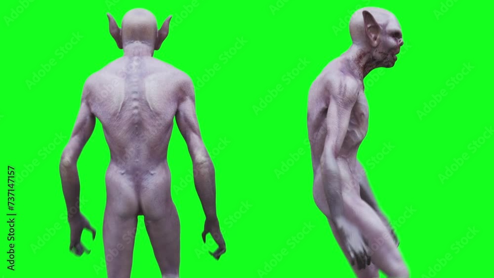 Scary werewolf, monster, vampire. realistic 4k animation. Scary werewolf, monster, vampire. realistic 4k animation.