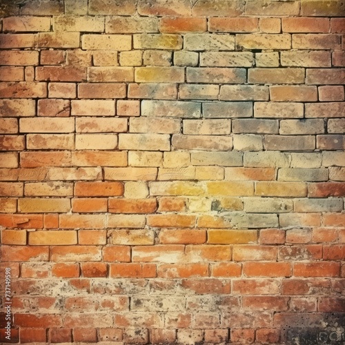 Timeless Patterns  Vintage Charm in Brick Wall Texture