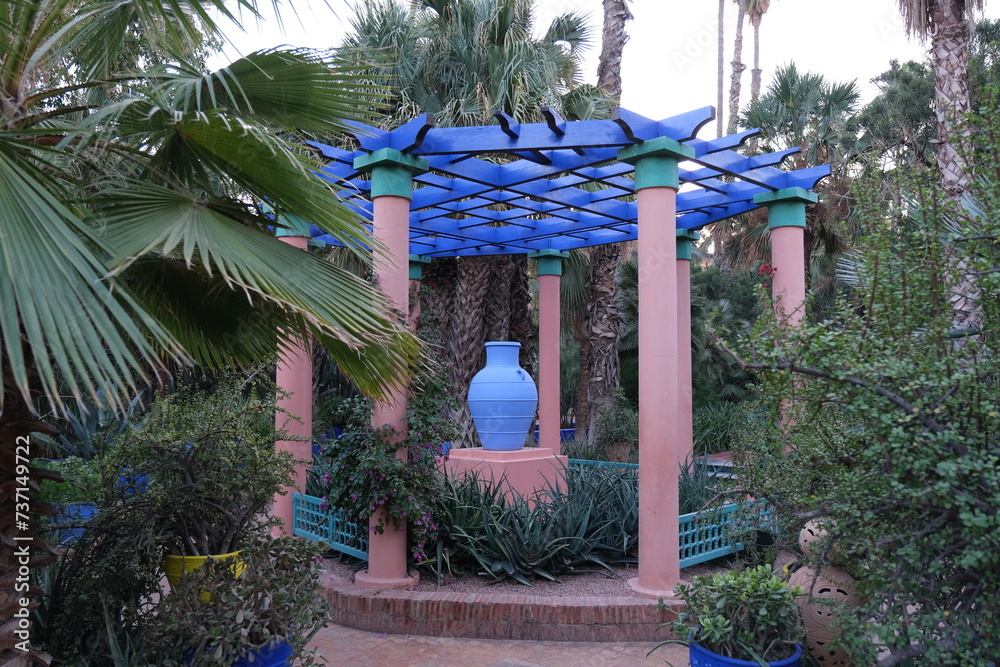 Jardin Majorelle Marrakech Maroc