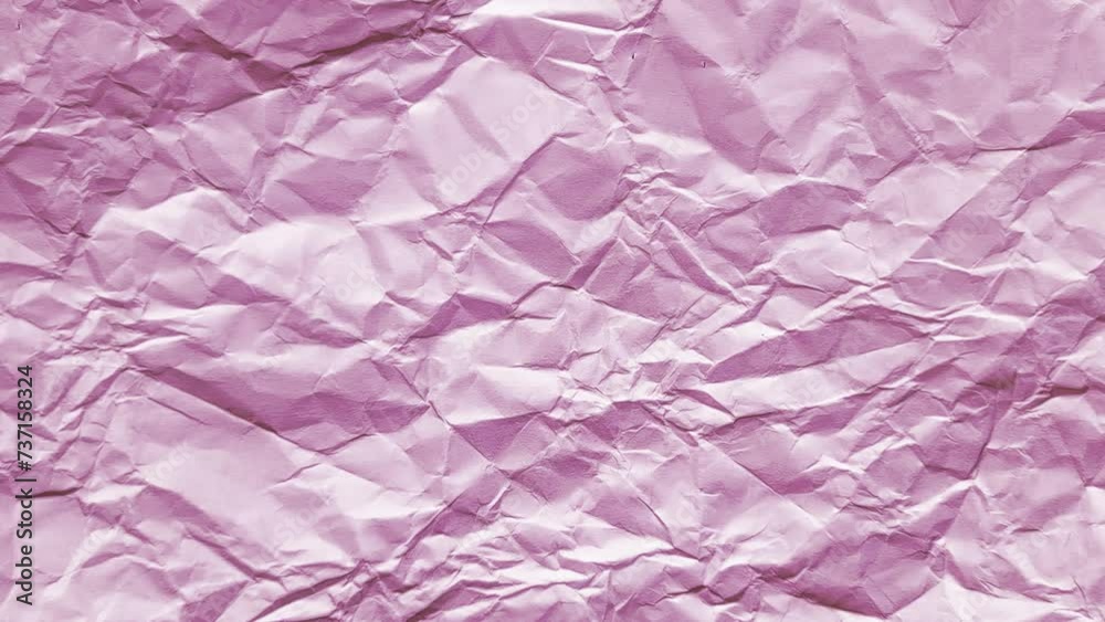 Stop motion animated paper texture background. Seamless looping Crumpled White Paper 4k. Stop motion animated paper texture background. Seamless looping Crumpled White Paper 4k.
