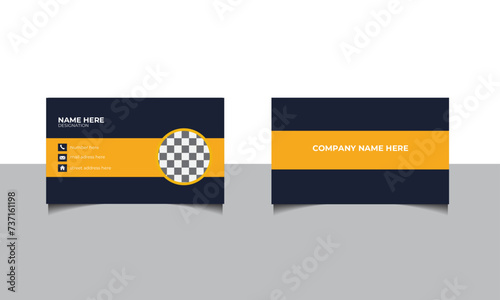 creative double sided bussiness card
