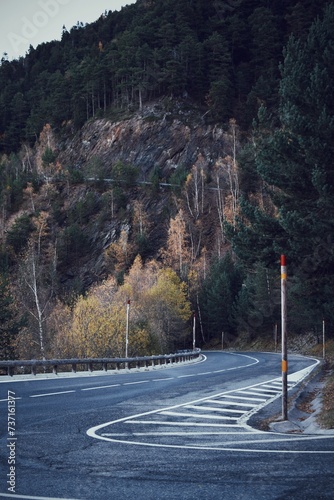 curve in Andorra photo