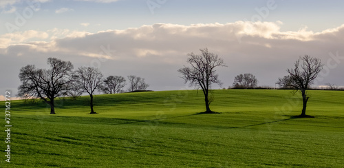 Landscape from Thirsk Bank - North Yorkshire UK