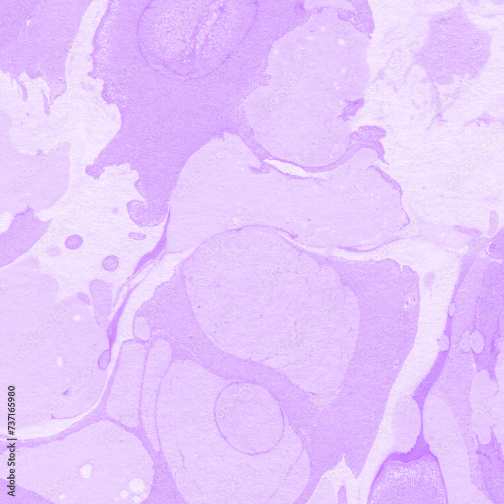 Violet ink marble fluid background