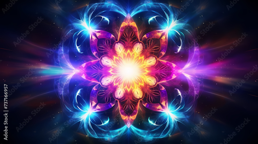 Mandala, the mysterious and charming beauty of flowers