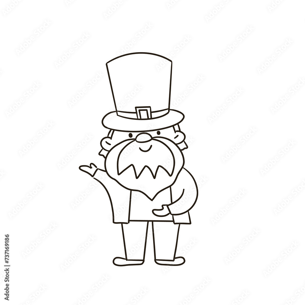 Fototapeta premium saint patrick day_invitation
