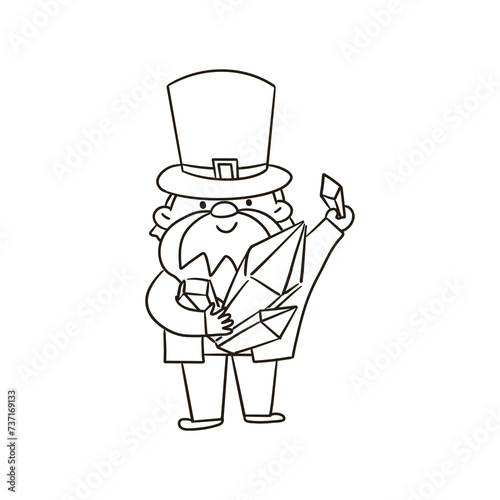 Wallpaper Mural saint patrick day_gemstone_diamond Torontodigital.ca