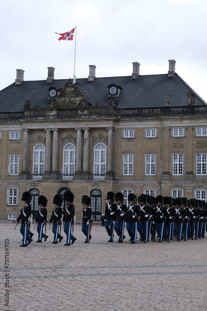 Relève de la garde Copenhague