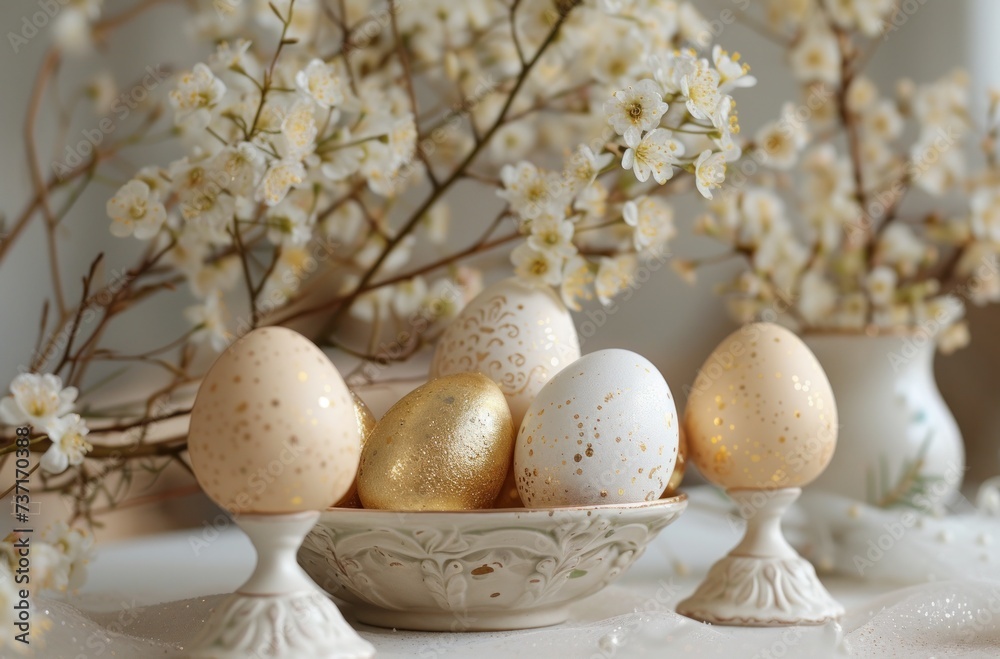 the first golden Easter eggs came this morning! how to make easter eggs the first golden Easter eggs came this morning! how to make easter eggs