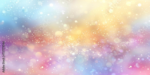 pastel colorful background with bright shining lights glitter, rainbow paster unicorn background