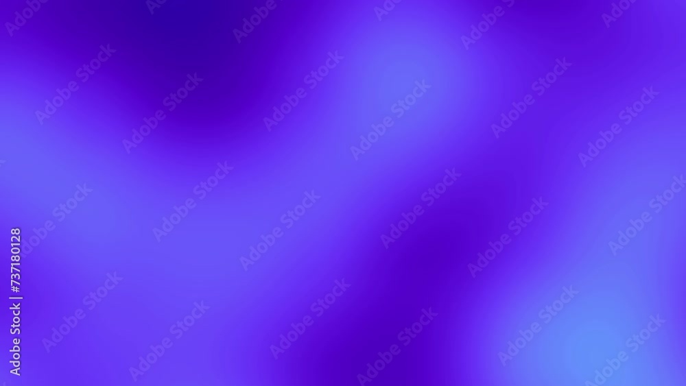 4K abstract defocused Blue bokeh Light Leak gradient background loop for overlay on your project. Looping footage