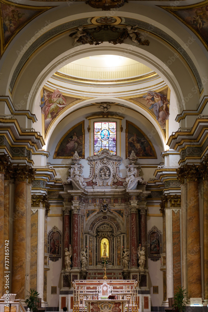Cathedral of Lanciano, Abruzzo, Italy. interior