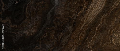 Brown abstract marble granite natural stone texture panorama
