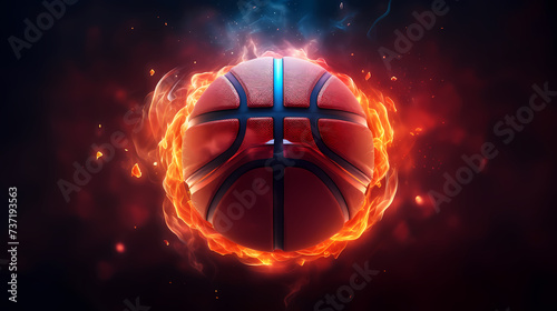 Basketball sport, basketball background close-up detail © ma
