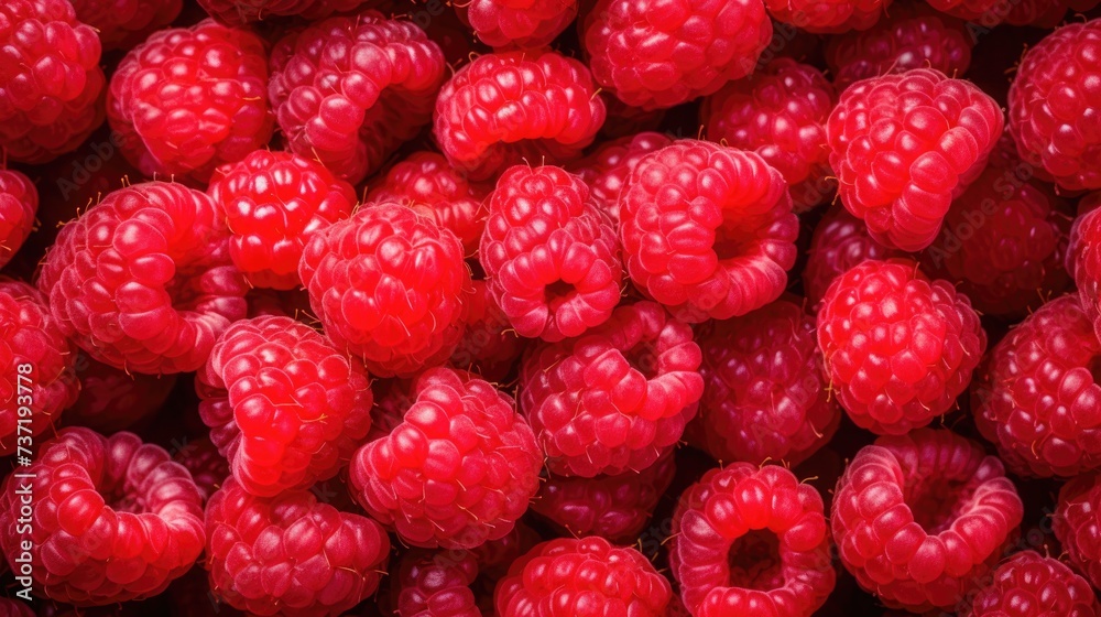 Raspberries background. Close up of fresh red raspberries background. Top view. Healthy food concept. Beautiful selection of freshly picked ripe red raspberries Raspberries background. Close up of fresh red raspberries background. Top view. Healthy food concept. Beautiful selection of freshly picked ripe red raspberries