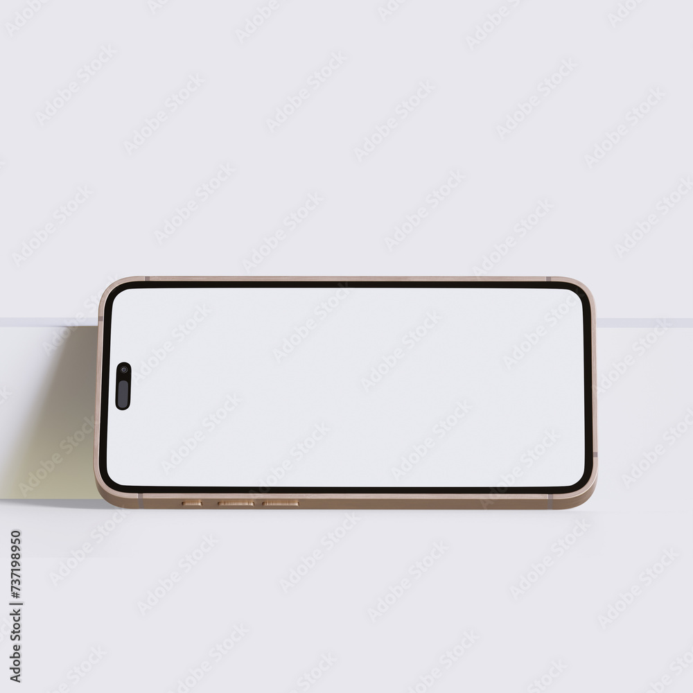 High quality realistic frame smartphone with blank white screen. Mockup phone for visual ui app demonstration. High quality realistic frame smartphone with blank white screen. Mockup phone for visual ui app demonstration.