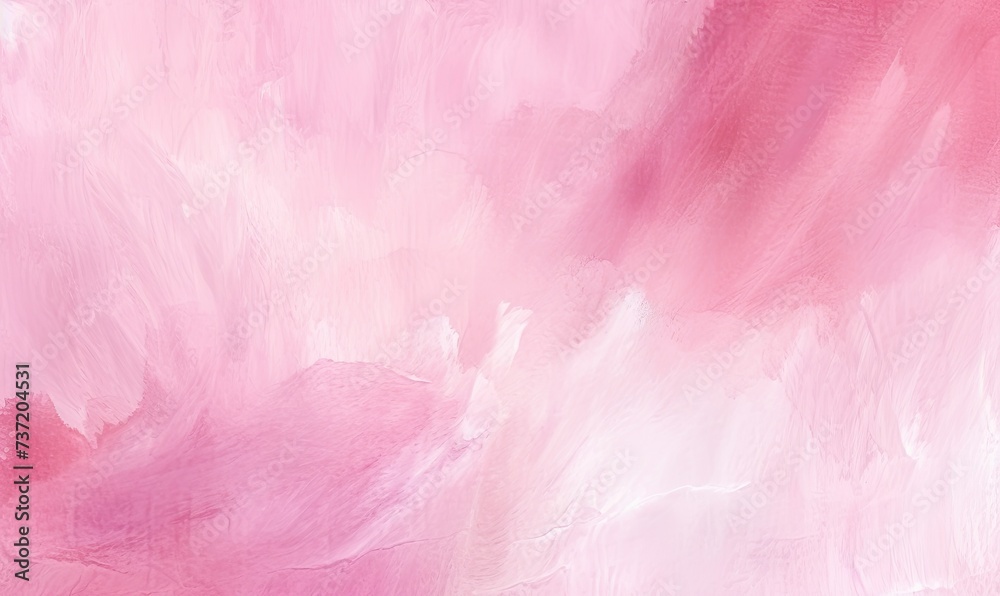 A Burst of Colors: Vibrant, Abstract, Paint Splatters on Soft Pink Canvas