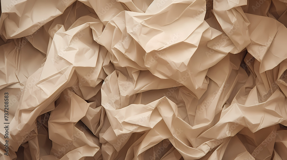 Crumpled paper texture paper background