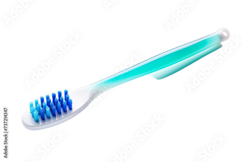 a take care health and hygiene by brush, Isolated on transparent PNG background, Generative ai