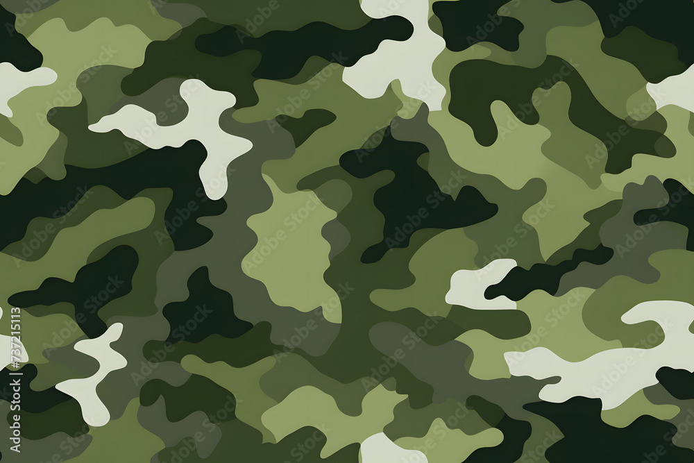 Camouflage seamless pattern, military fabric background texture Camouflage seamless pattern, military fabric background texture