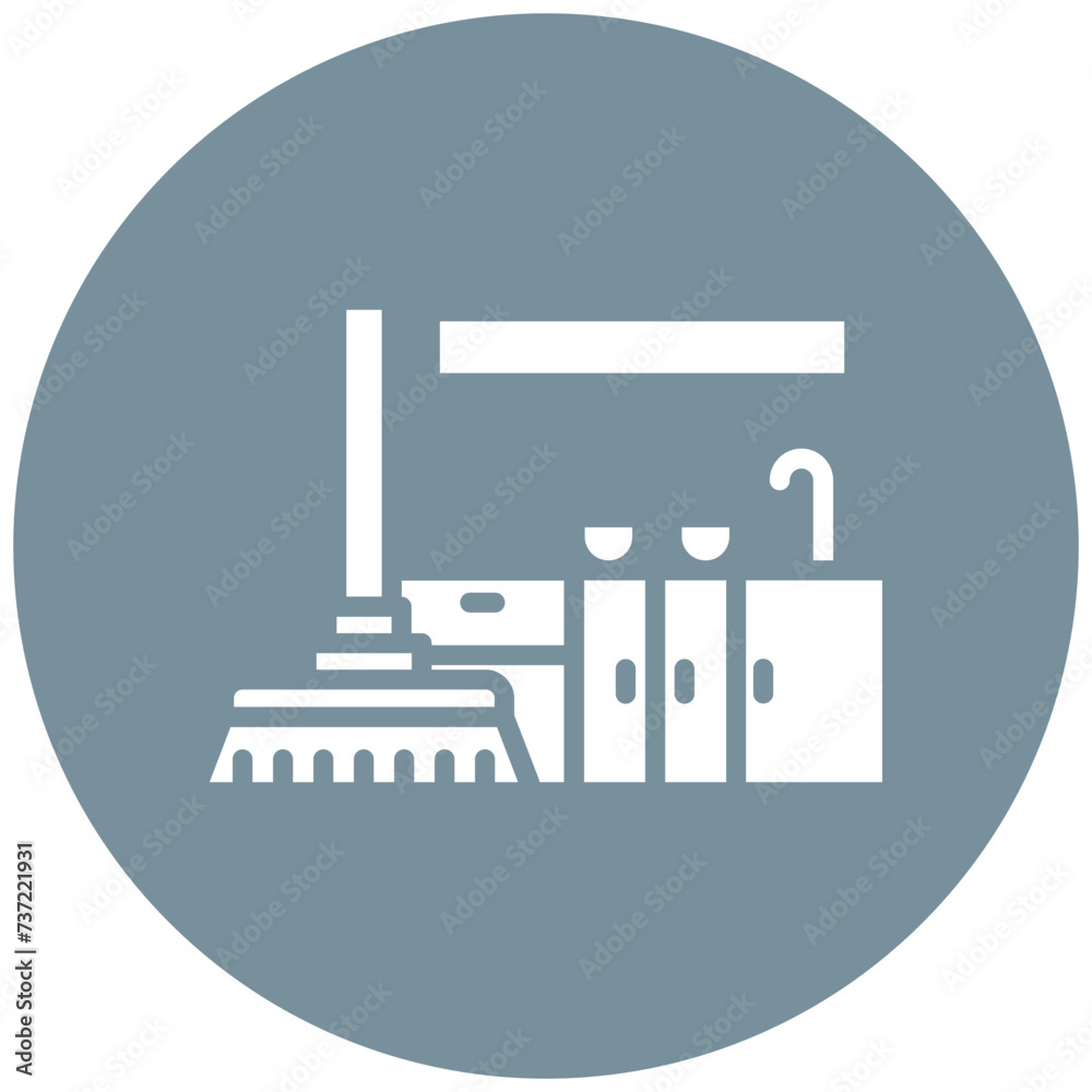 Obraz premium Cleaning Countertops Icon