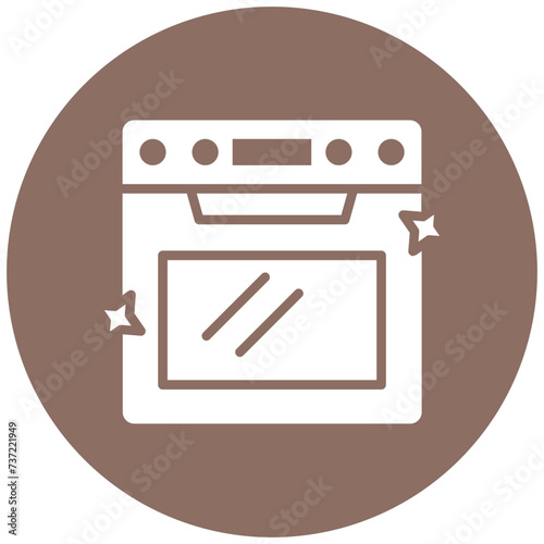 Cleaning Oven Icon