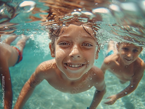 swimming photo