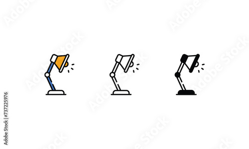 Contact Book icons vector stock illustration