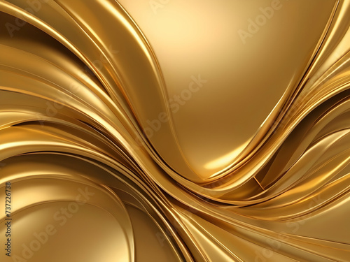 Abstract background with dominant gold color