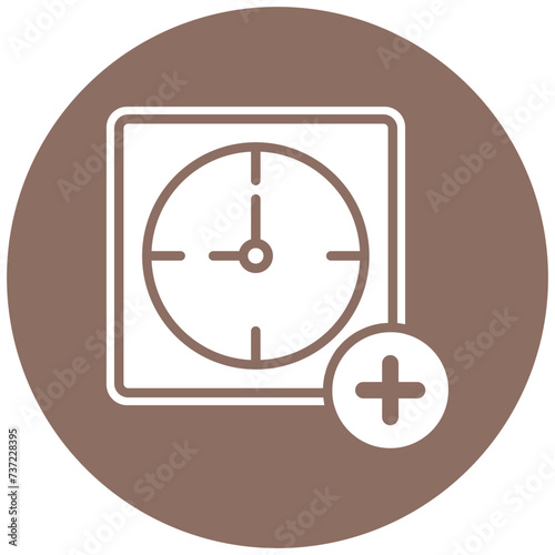 Medical Clock Icon