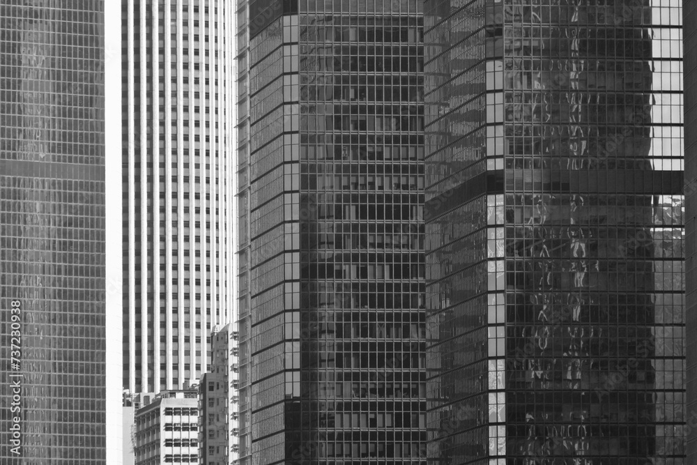 Skyscrapers on Hong Kong Island Skyscrapers on Hong Kong Island