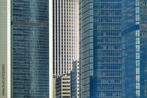 Skyscrapers on Hong Kong Island