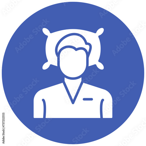 Lying Down Icon