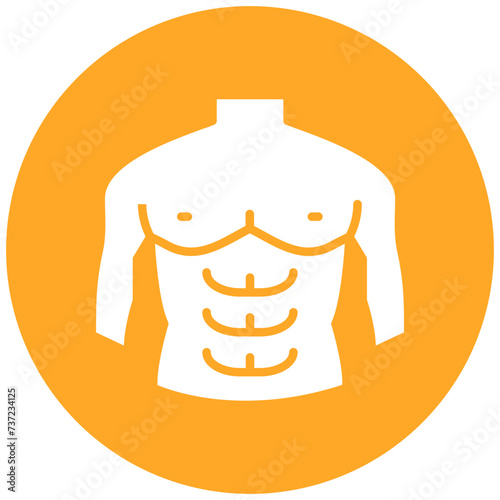 Chest Muscle Icon