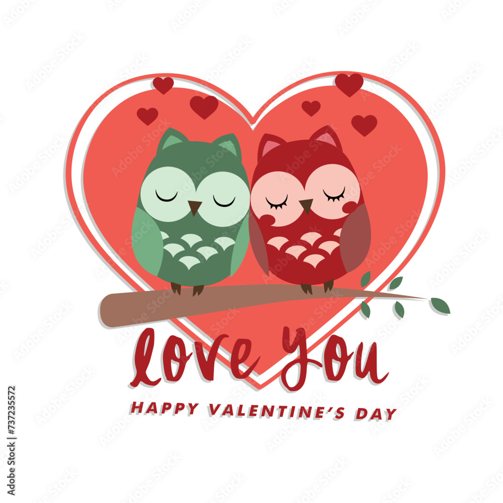 Fototapeta premium Valentines day