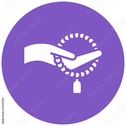 Praying Beads Icon