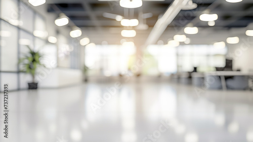 unfocused office place, blur background photo