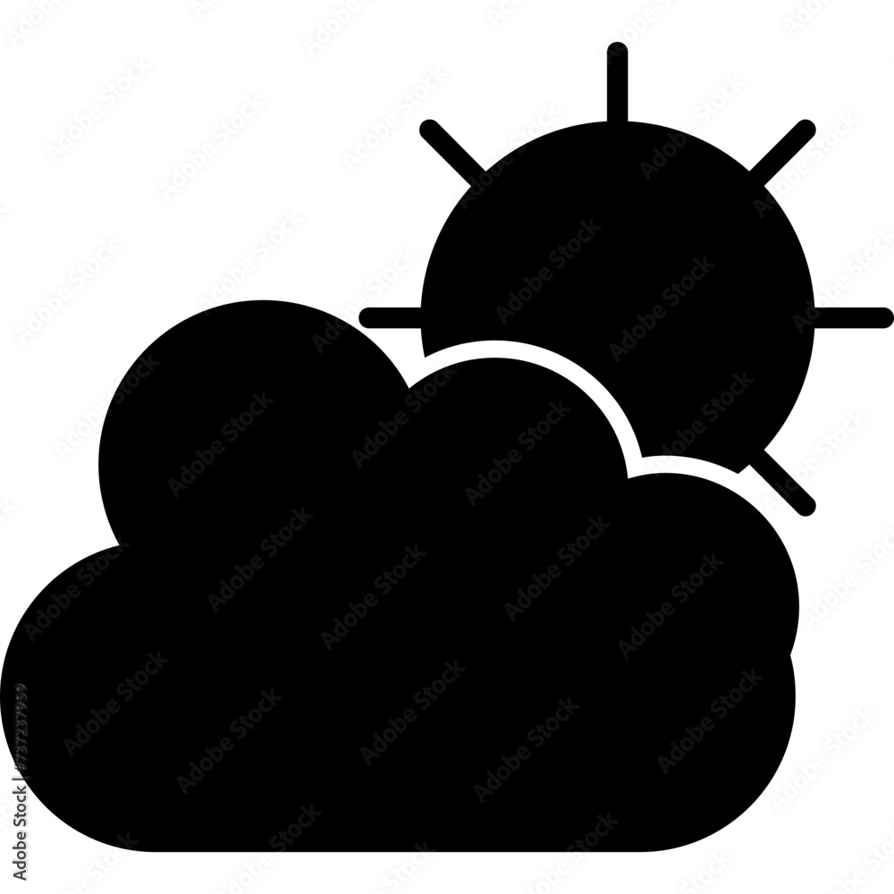 Obraz premium Weather App Icon