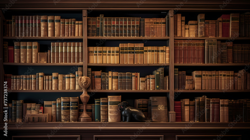 Books background, can be used to depict education, knowledge, learning or library themes