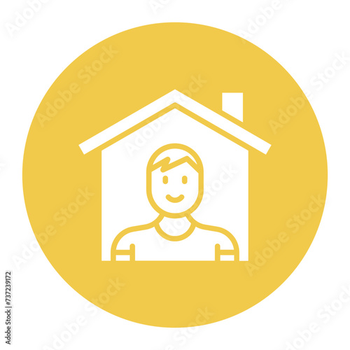 Stay Home Icon